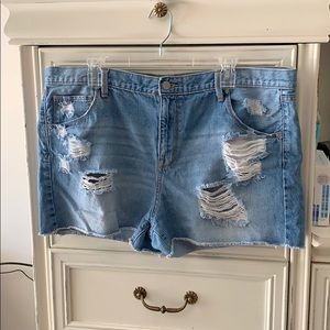 Blue Jean Shorts from Target
